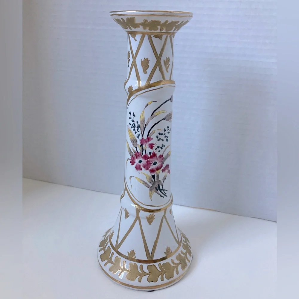 Accessory Accents Candleholder Handpainted